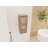 12" Bathroom Side Cabinet,Soft Close Doors,Float Mounting Design