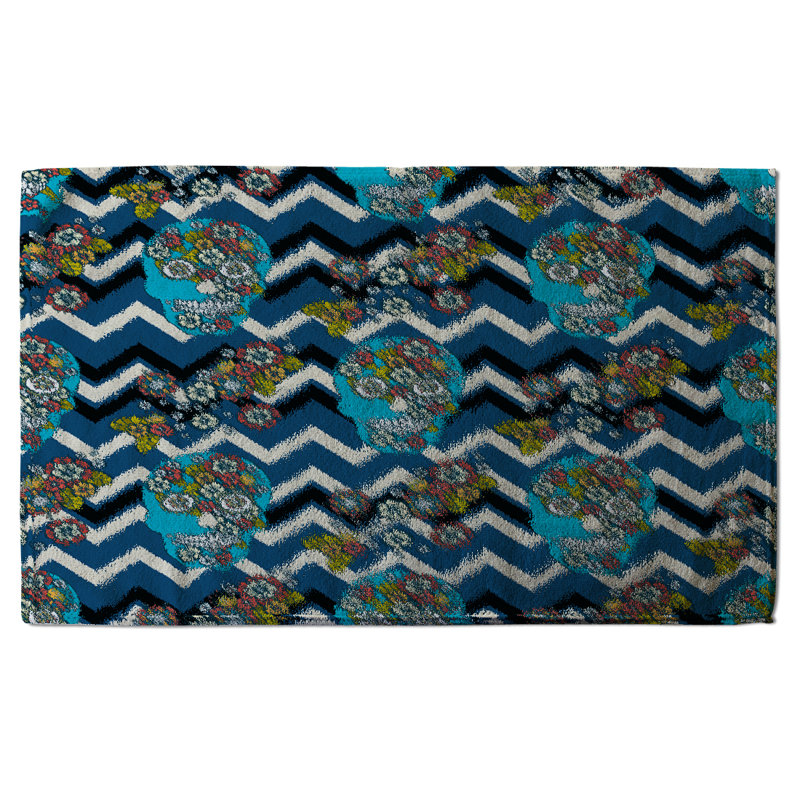 Cotton Floral Tea Towel Kitchen Towel