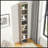 8-Tier Media Tower Rack