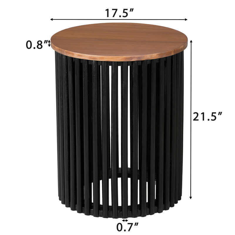 ENSEMBLES DE MEUBLES DE PATIO: TABLE DE CAFÉ ACACIA