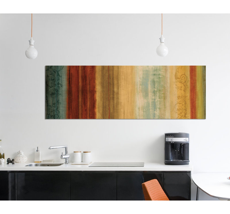 « nuanced ii », reproduction d’art sur toile, H 16 po x l 48 po x P 1,5 po