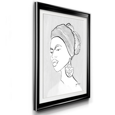 " Wonderous Woman " Painting Print