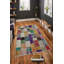 Tapis tissé élégant (4 x 6 pieds), 100% polyester, d'une hauteur de poils de 0,3 po | Pois antibactérien antidérapant en PVC | Lavable à la machine, impression numérique en 3D | Parfait pour le salon, la chambre à coucher et le bureau-1578437820