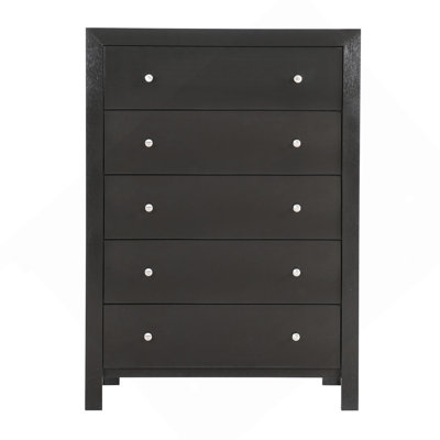 Commode Burlington G2450-CH, noire