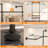 87'' Pipe Clothing Rack-2008316355