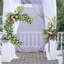 Support en forme de cœur en forme d'arche de mariage en acier au carbone-97843666