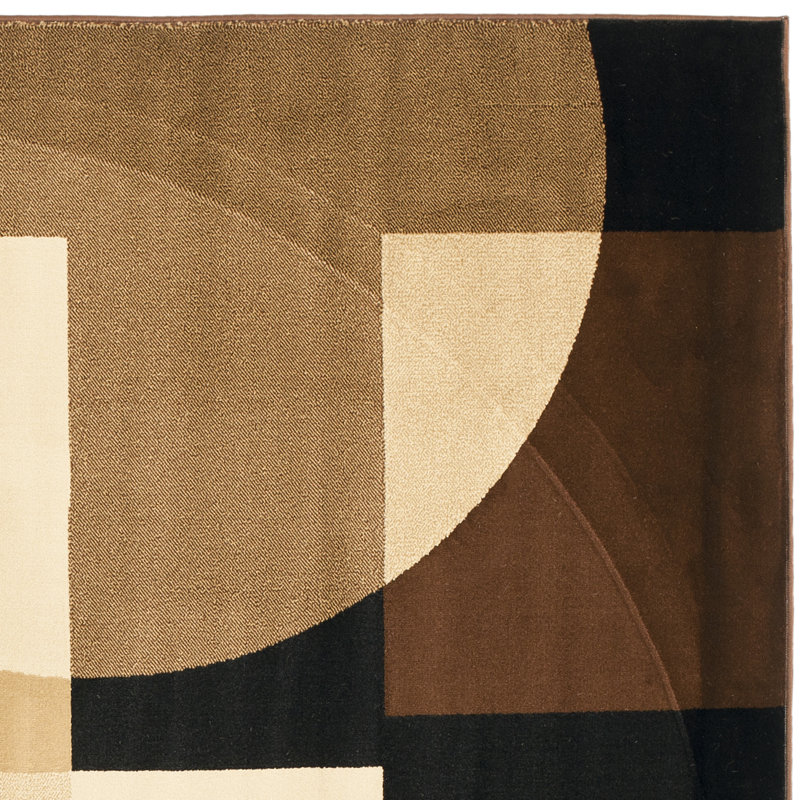 Charis Performance Abstract Rug, Square 6'