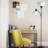 Kamer 71'' Black Torchiere Floor Lamp with Outlet