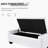 Rectangular Bench, Tufted Bench With Storage