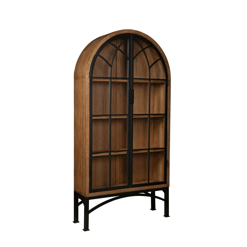 Victoria Dracaea 83" Tall Cabinet, Antique Natural