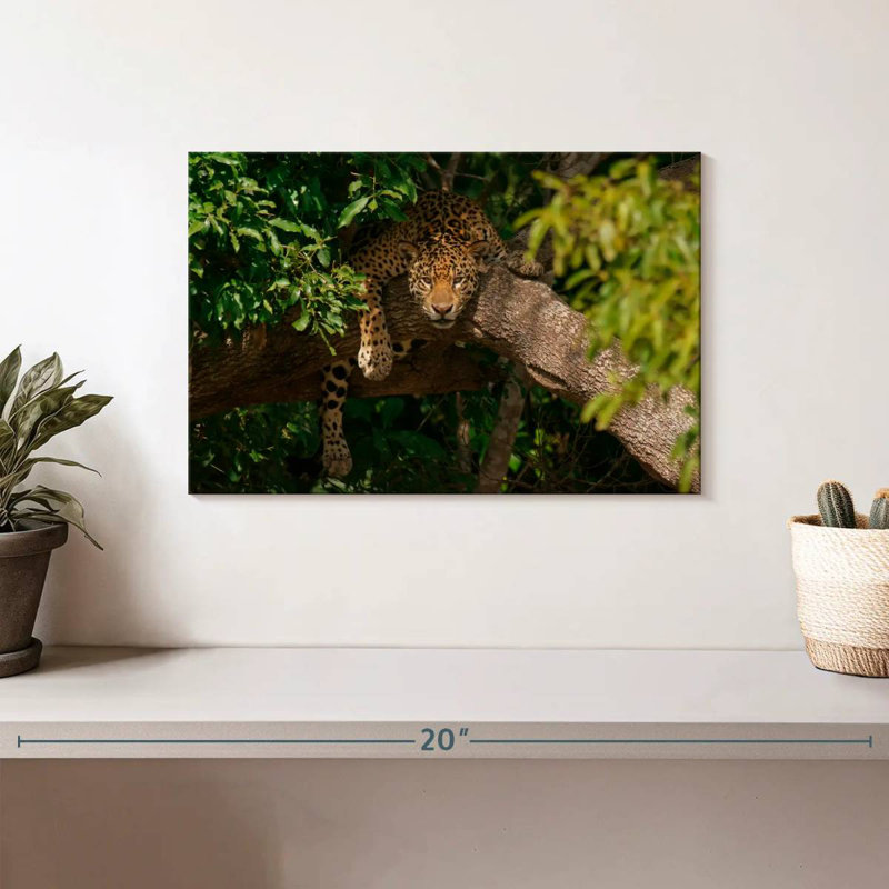 Cozy Tree Jaguar, 8" H x 12" W