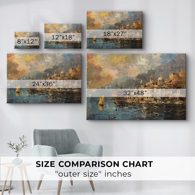 Nautical Series-CLXIX - Cavas enveloppés de galerie, 18 x 27