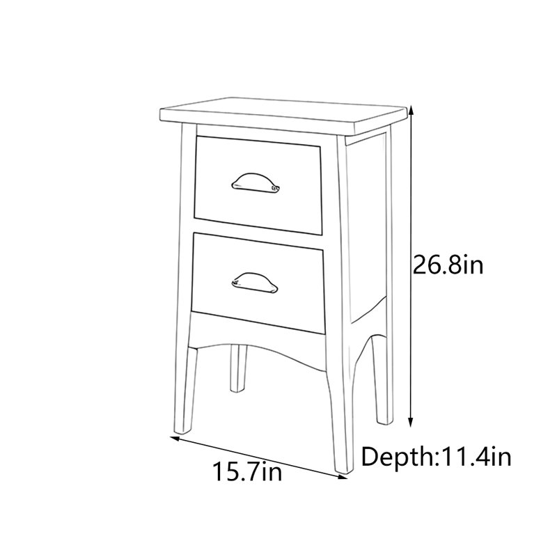 Armoire d'entrée en bois de sapin massif de style Wabi-Sabi