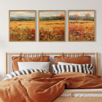 3 Piece Wrapped Canvas Print