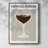 Espresso Martini Framed Print - Solid Wood-695062070