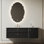 Armoire de salle de bain de style rétro français simple
