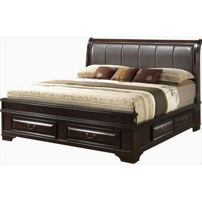 LaVita Full Storage bed