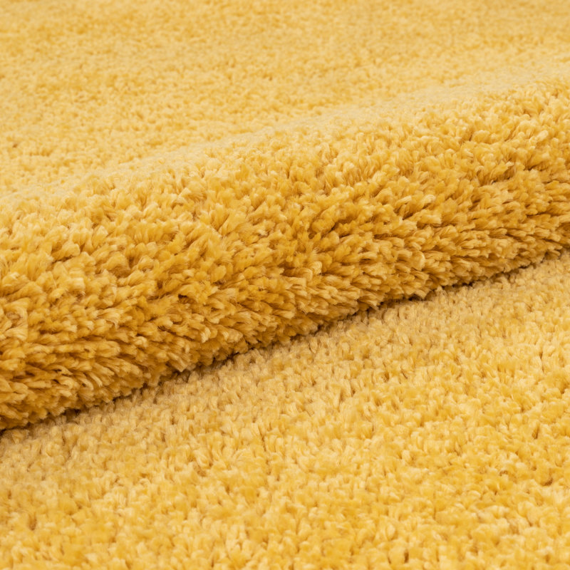 Madison Shag Solid Colour Synthetic Area Rug, Rectangle 160 x 220cm
