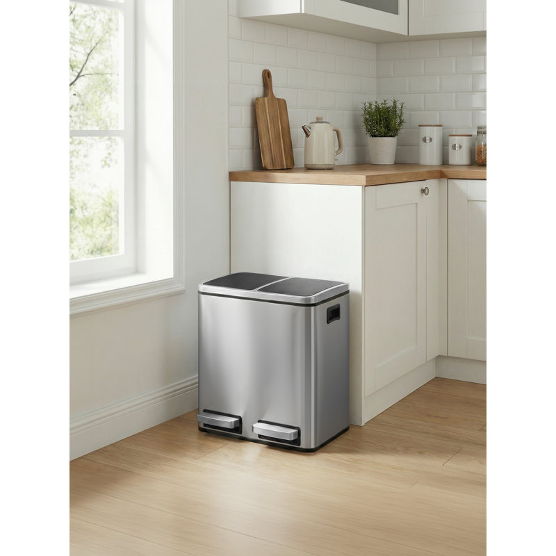 Steel Recycling Bin - 30 L