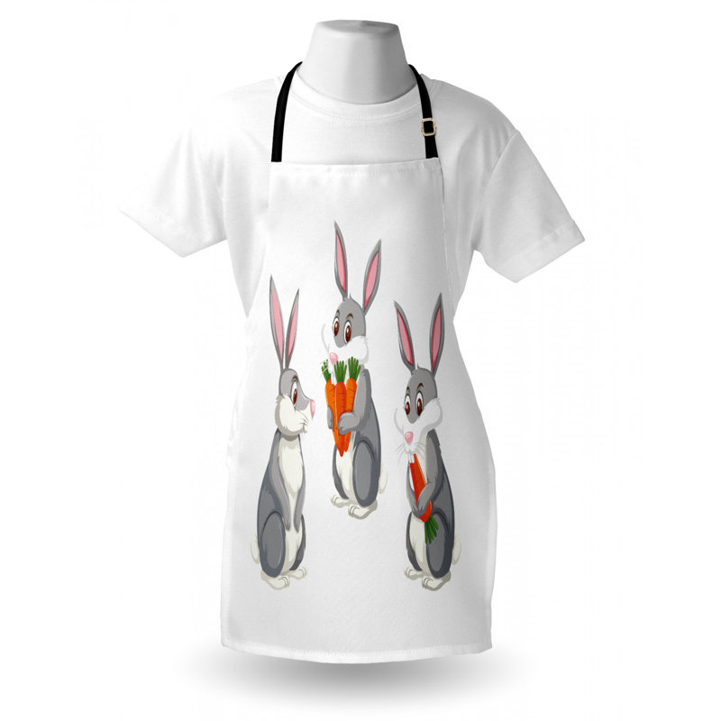 Tablier de lapin de pâques