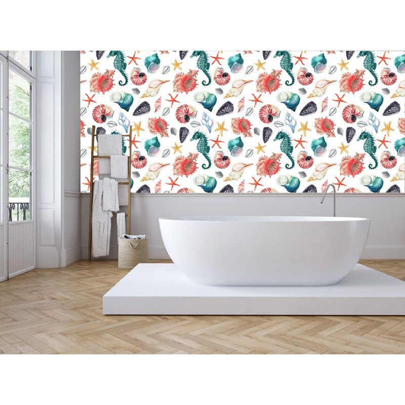 Jaidyn Peel & Stick Floral Roll