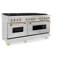 ZLINE Autograph 60" Legacy Dual Fuel Range-897640136