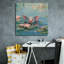 «Pig Fish» par Rich Monet, art mural sur toile, 26 po x 26 po-994251038