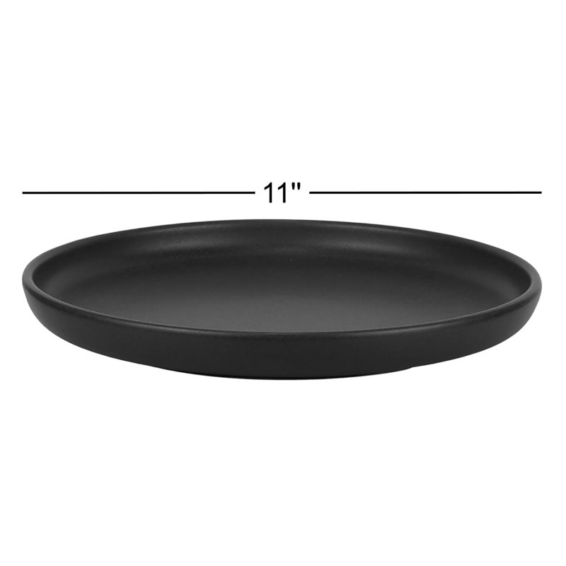 Harden Uno Dinner Plate 11", Black