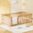 Wood Floor Bed with Fence,Ideal for Creative Play Spaces,Sturdy and Safe Design-1963669432-1963669439