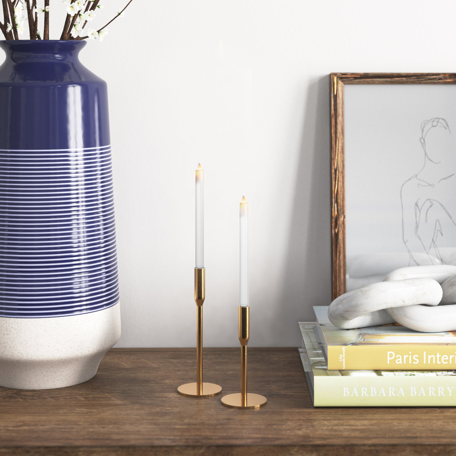Belden 2-Piece Candlestick Set