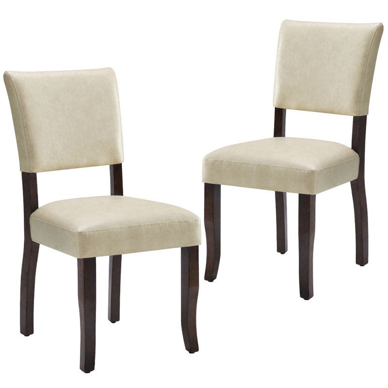 Chaises de salle à manger Aura, Ivoire ivoire
