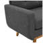 Canapé rembourré en polyester capitonné l 29,9 po x P 67,7 po x H 34,6 po Engage