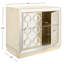 Armoire décorative à 2 portes miroir Glacaeu-25265281