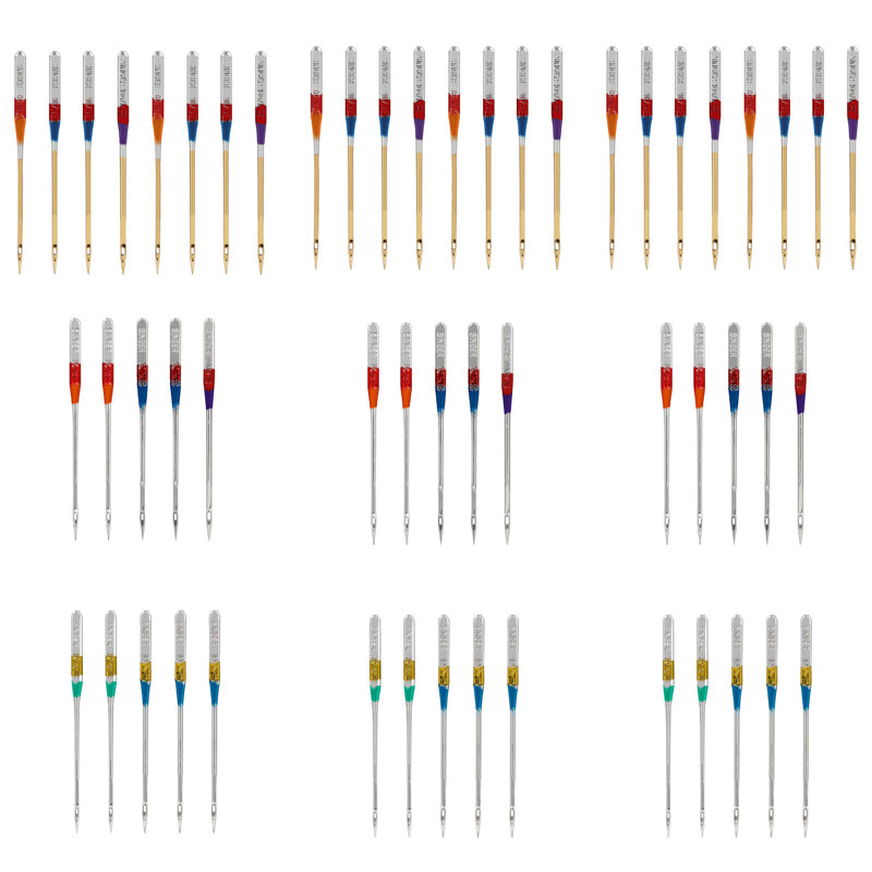 SINGER Titanium Universal Regular and Ball Point Sewing Machine Needles, 70/10-100/16, 54ct