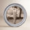 Silver Metal Beveled Picture Frame