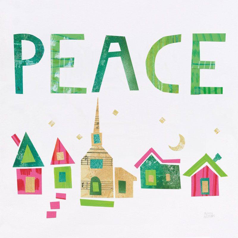 Christmas Collage IV by Melissa Averinos - Wrapped Canvas Print, 51cm H x 51cm W x 3.8cm D