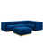 Bleu 100% polyester est en rupture de stock