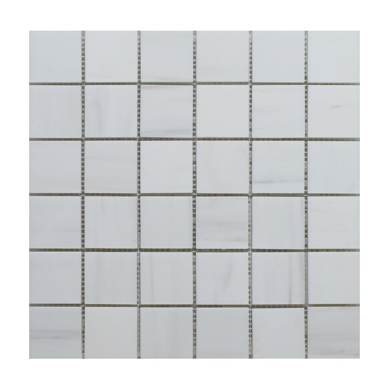 Dolomite Natural Stone Grid Mosaic Wall Tile