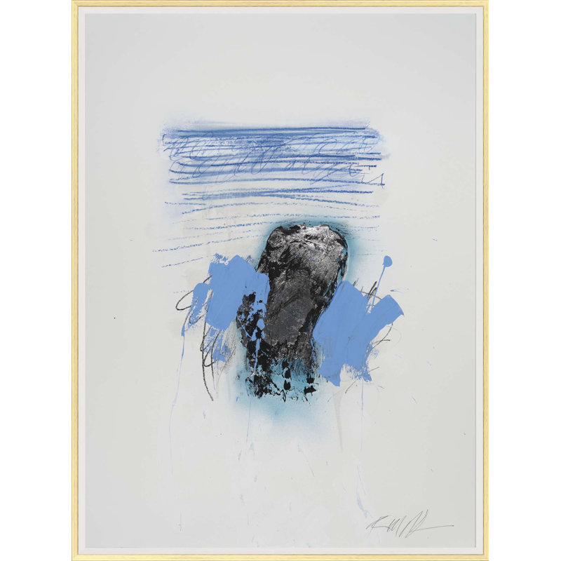 Blue Lines 1 Print by Robert Robinson
