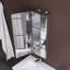 Rectangular Aluminum Medicine Cabinet With Mirror-530225535