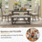 6-Piece Dining Table Set