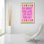 Art mural en verre épique «Do What You Love» par Club Daydream, Epic Art, 24 po x 36 po