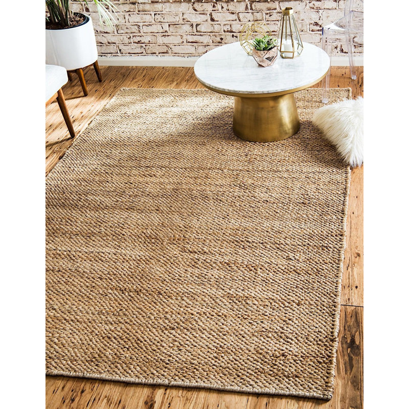Bollinger Jute/Sisal Indoor Rug, Rectangle 5' x 8'