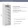 Florence 25W X 25D Modular Shoe Shelf Closet System Tower With LED Light