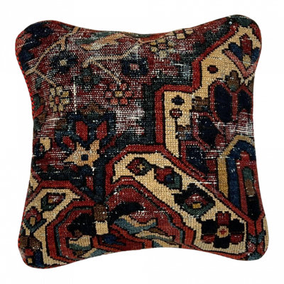Wool Square Pillow Cover & Insert
