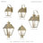Arnetria 2 - Seeded Glass Outdoor Wall Lantern-22670249