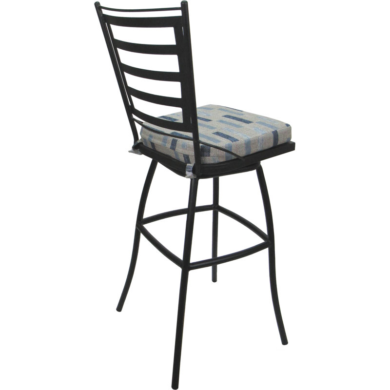 Bloc de tissage bleu, Gris, 34"