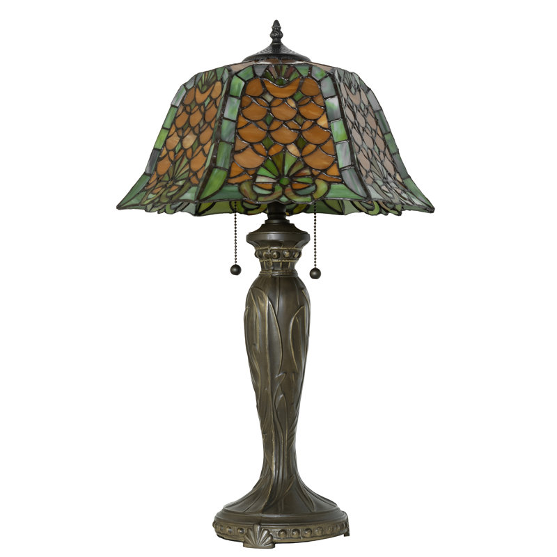 Shell And Diamond Table Lamp