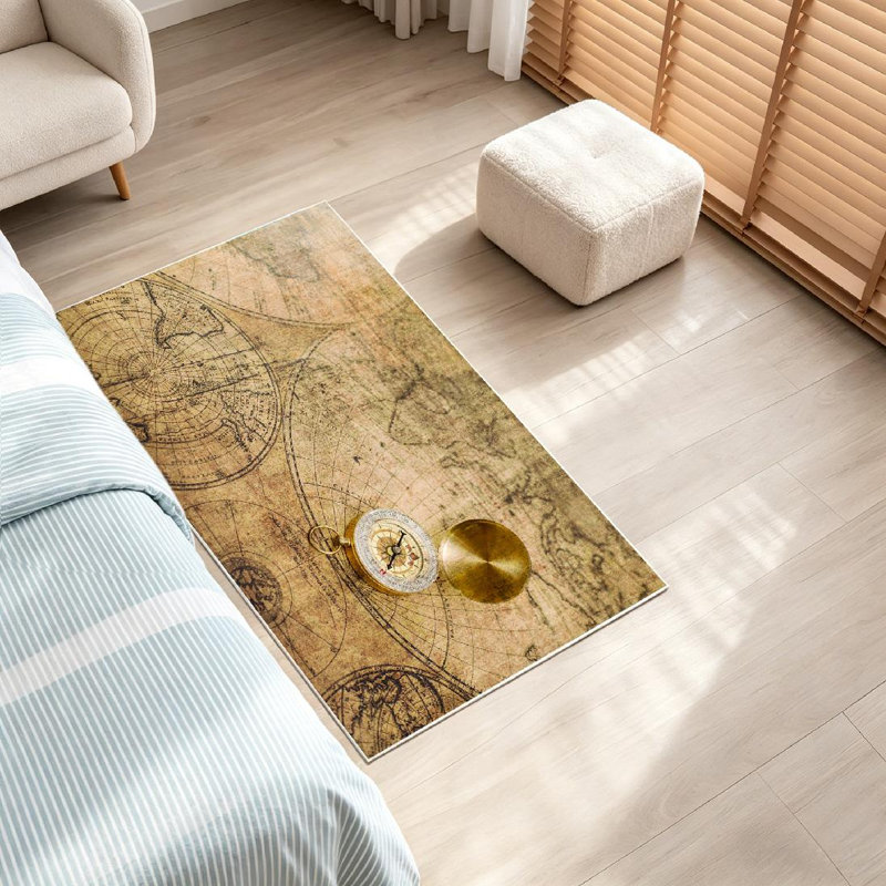 Tapis d'intérieur lavable à la carte Clear World, Rectangle 32" x 47"