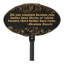 Rose Quote Oval Garden Lawn Plaque-237580193-237580201